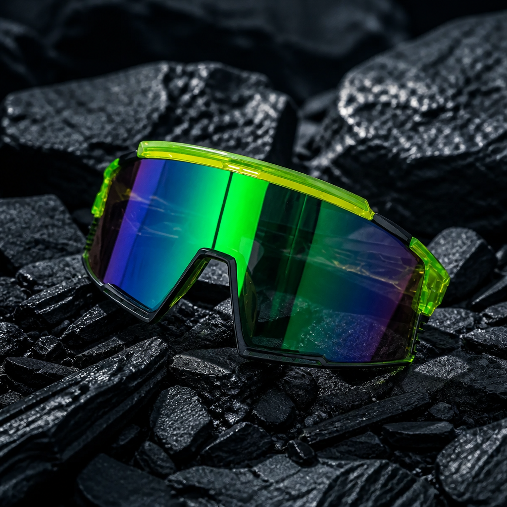Lunettes de Soleil Sport Monture Verte