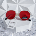 Lunettes de Soleil Monture Rouge