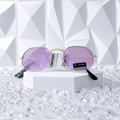 Lunettes de Soleil Monture Violette
