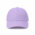 Casquette Violette Unie Ajustable