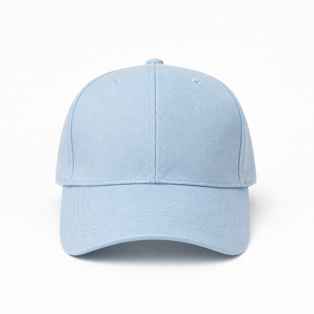 Casquette Bleu Clair Unie Ajustable