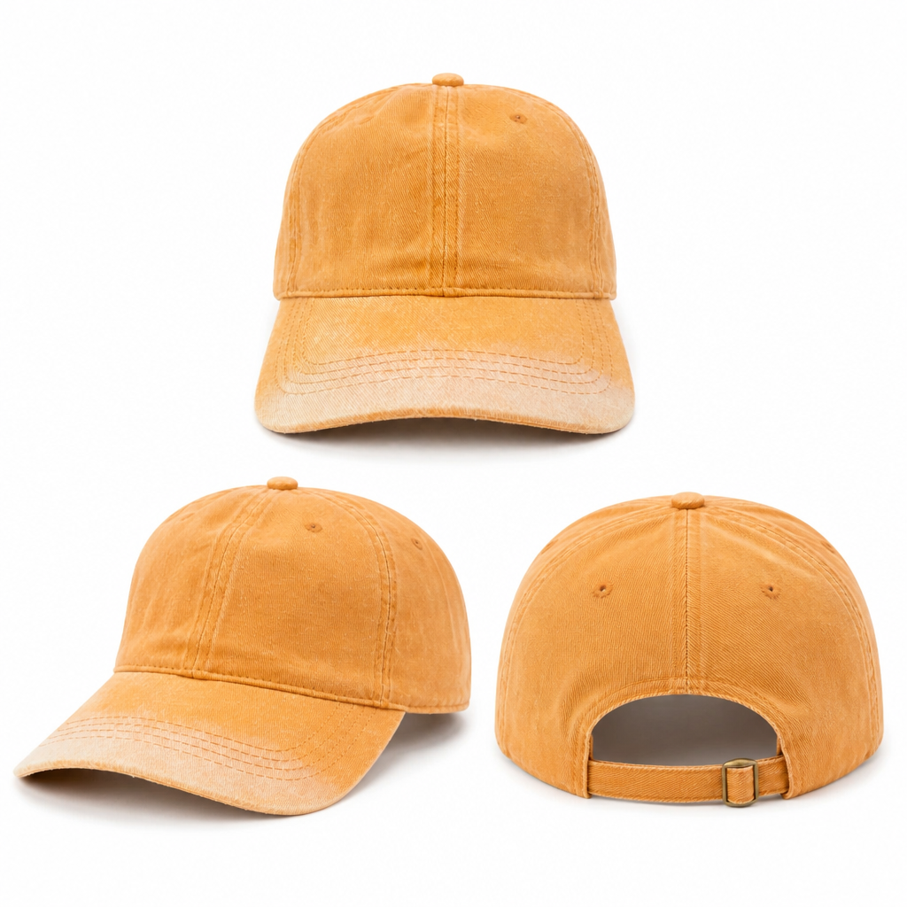 Casquette  Orange Ajustable