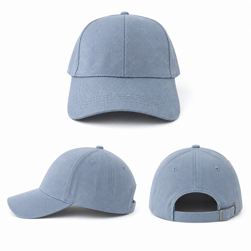 Casquette Bleu Marine Unie Ajustable