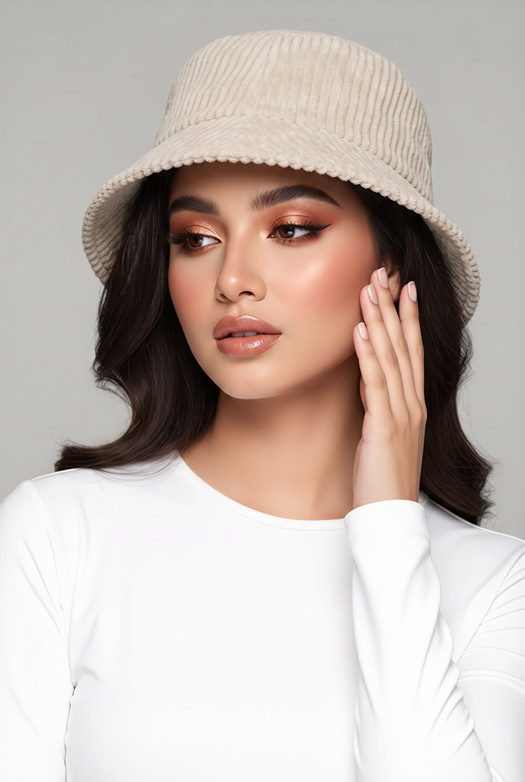 Bob Velours Beige