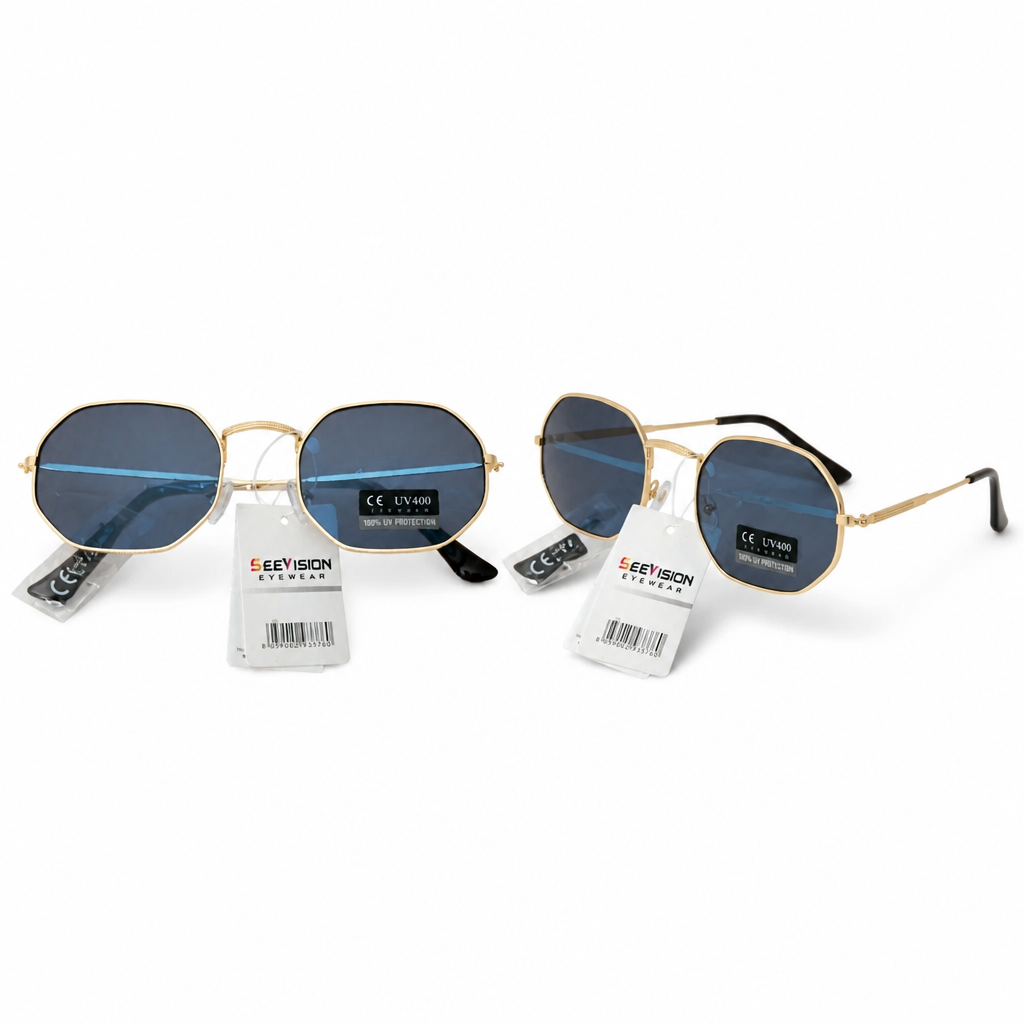 Lunettes de Soleil Monture Bleue