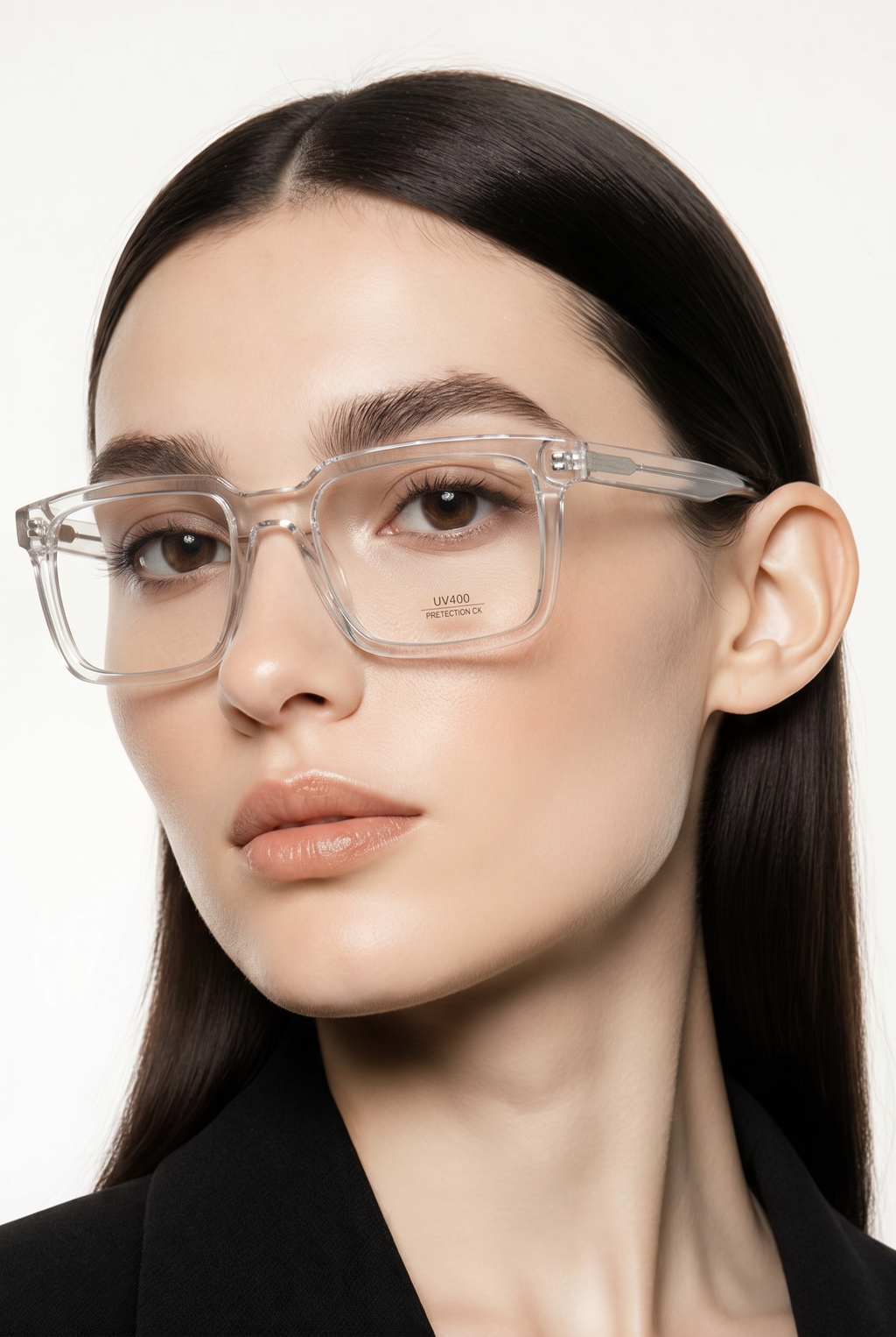 Lunettes de soleil transparente