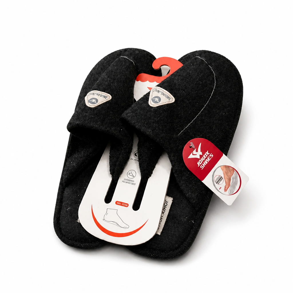 Chausson Noir Homme