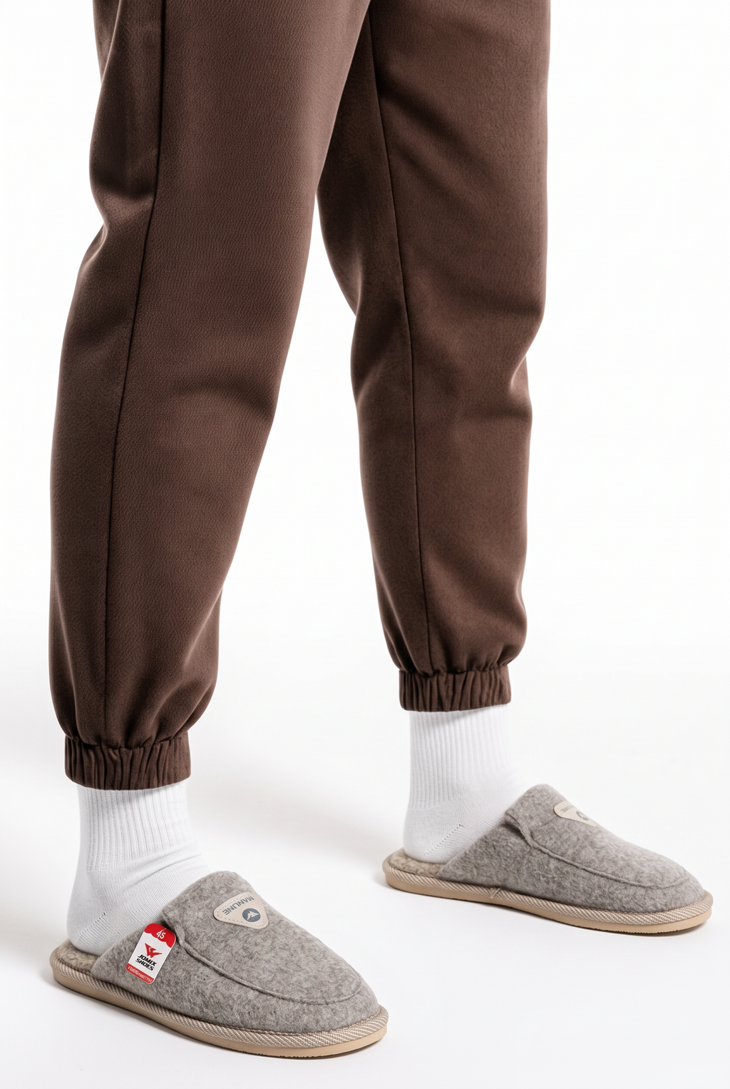 Chausson Marron Clair Homme