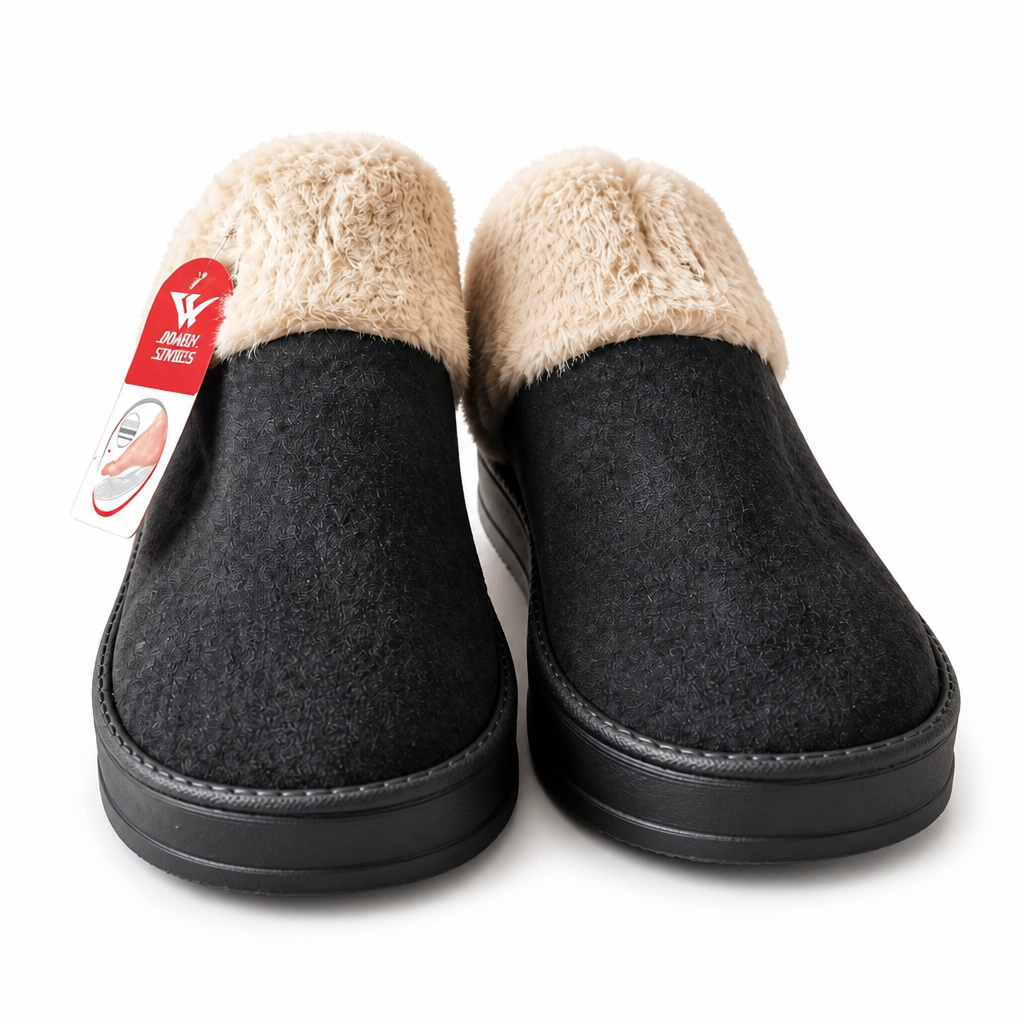 Chausson Noir Femme