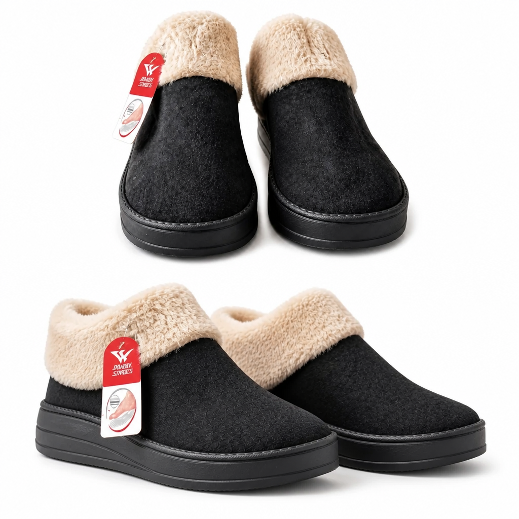 Chausson Noir Femme