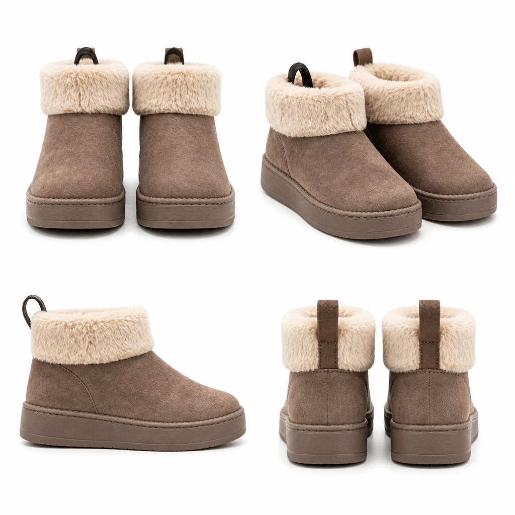 Chausson Marron Femme
