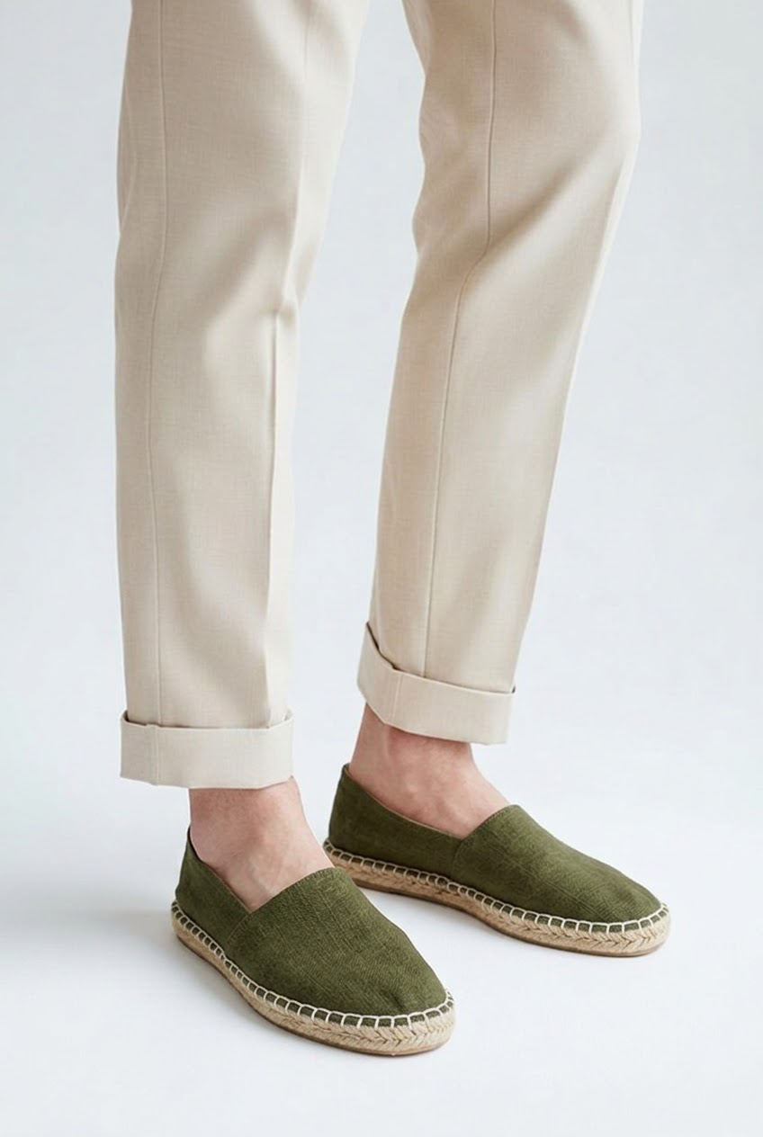 Espadrille Kaki