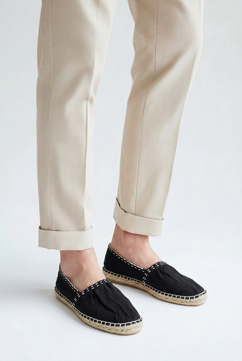 Espadrille Noire