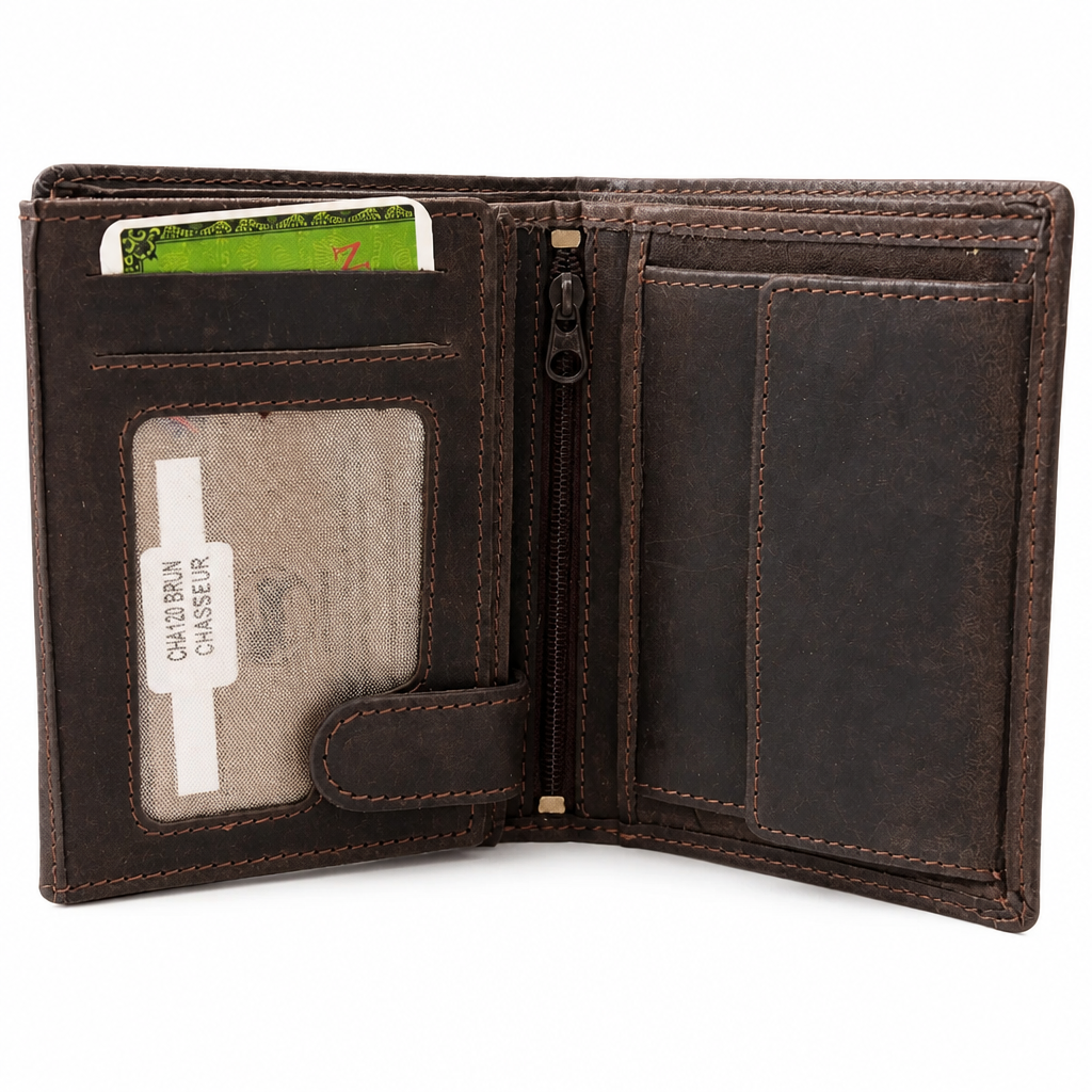 Portefeuille Chasseur Marron