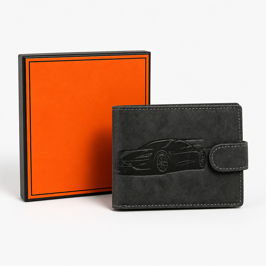 Portefeuille Voiture Noir