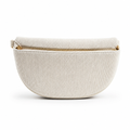 Sac Banane Velours Blanc