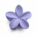 Pince à cheveux violet mat 8cm