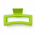 Pince à cheveux vert fluo 13cm