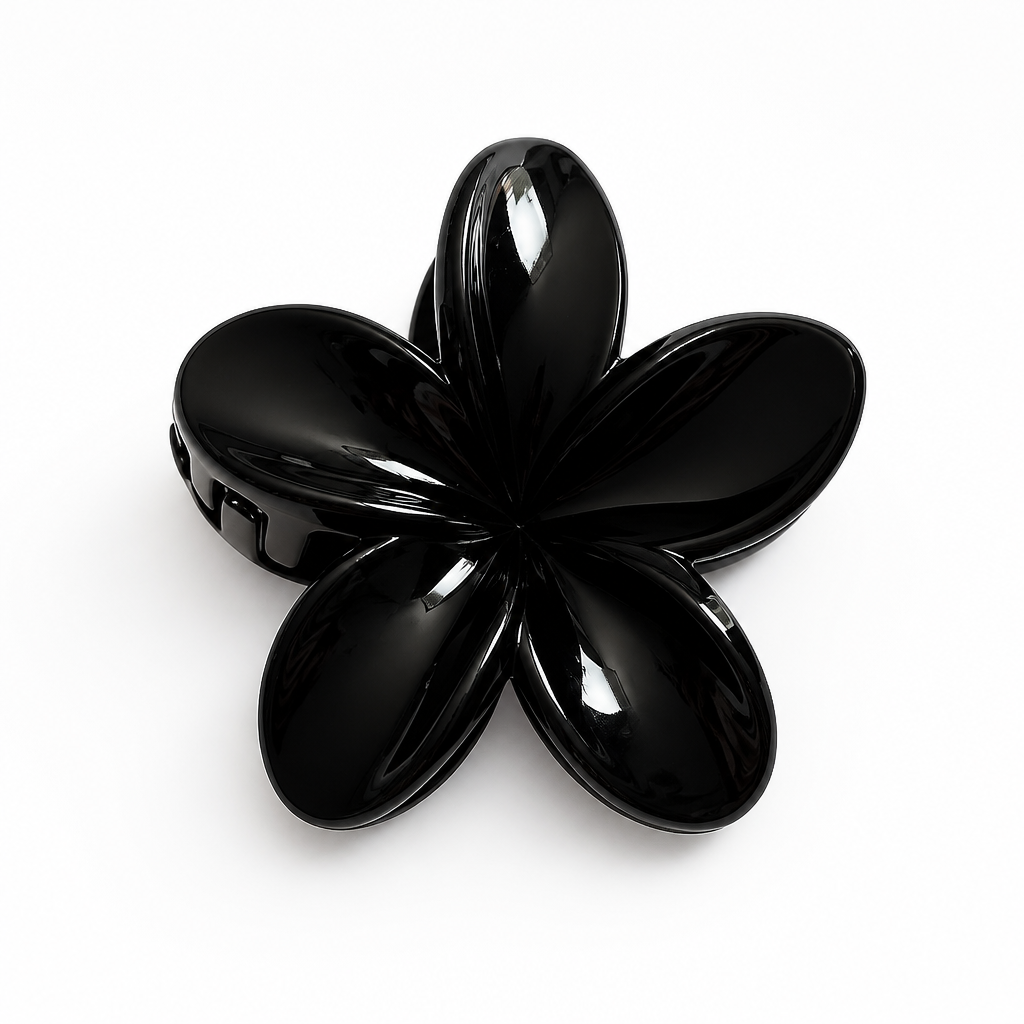 Pince à cheveux noir 8cm
