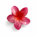 Pince à cheveux rose prune 7cm