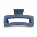 Pince à cheveux bleu marine 13cm