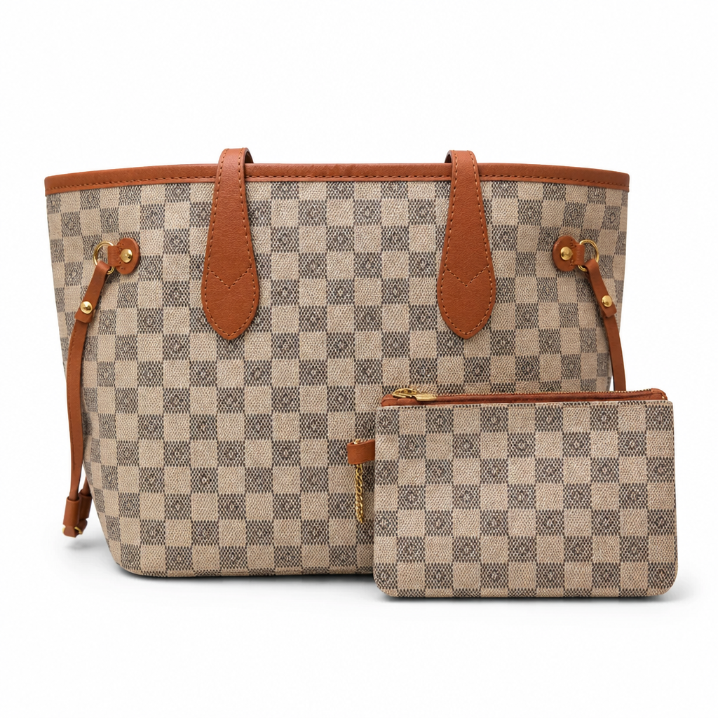 Sac à main en cuir beige